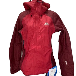 NEW MOUNTAIN GEAR Womens Jacket Capsicum/Tibetan Red Size S Zeno Hooded Full Zip
